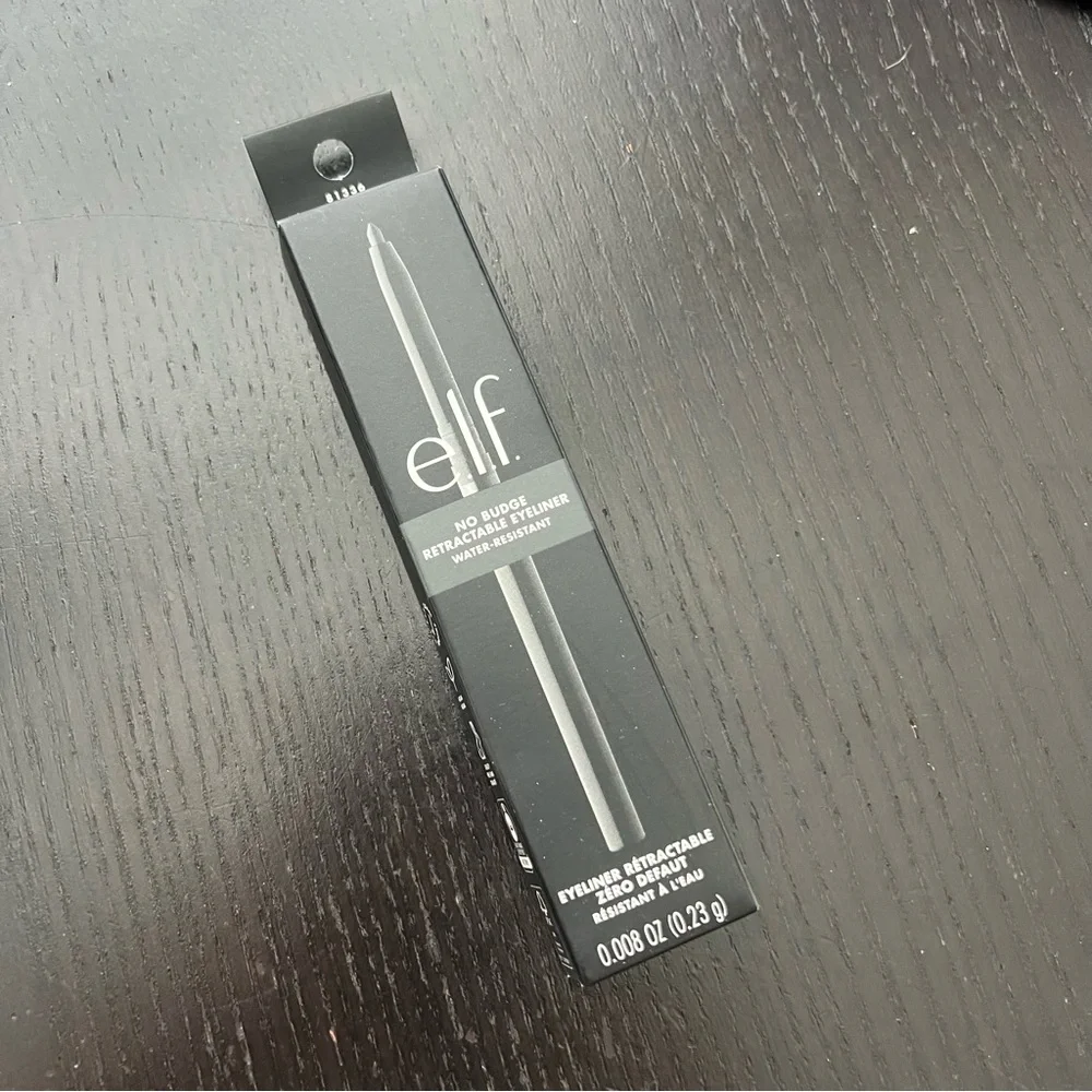3/$12 💥🆕 e.l.f No Budge Retractable Waterproof Eyeliner | Black | 2341